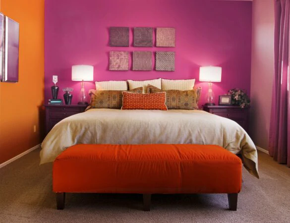 الألوان المناسبة لأنماط الديكور المختلفة في غرف النوم